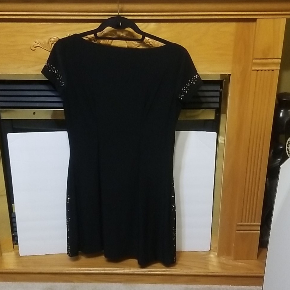 WHBM Black Studded Dress - Picture 4 of 8